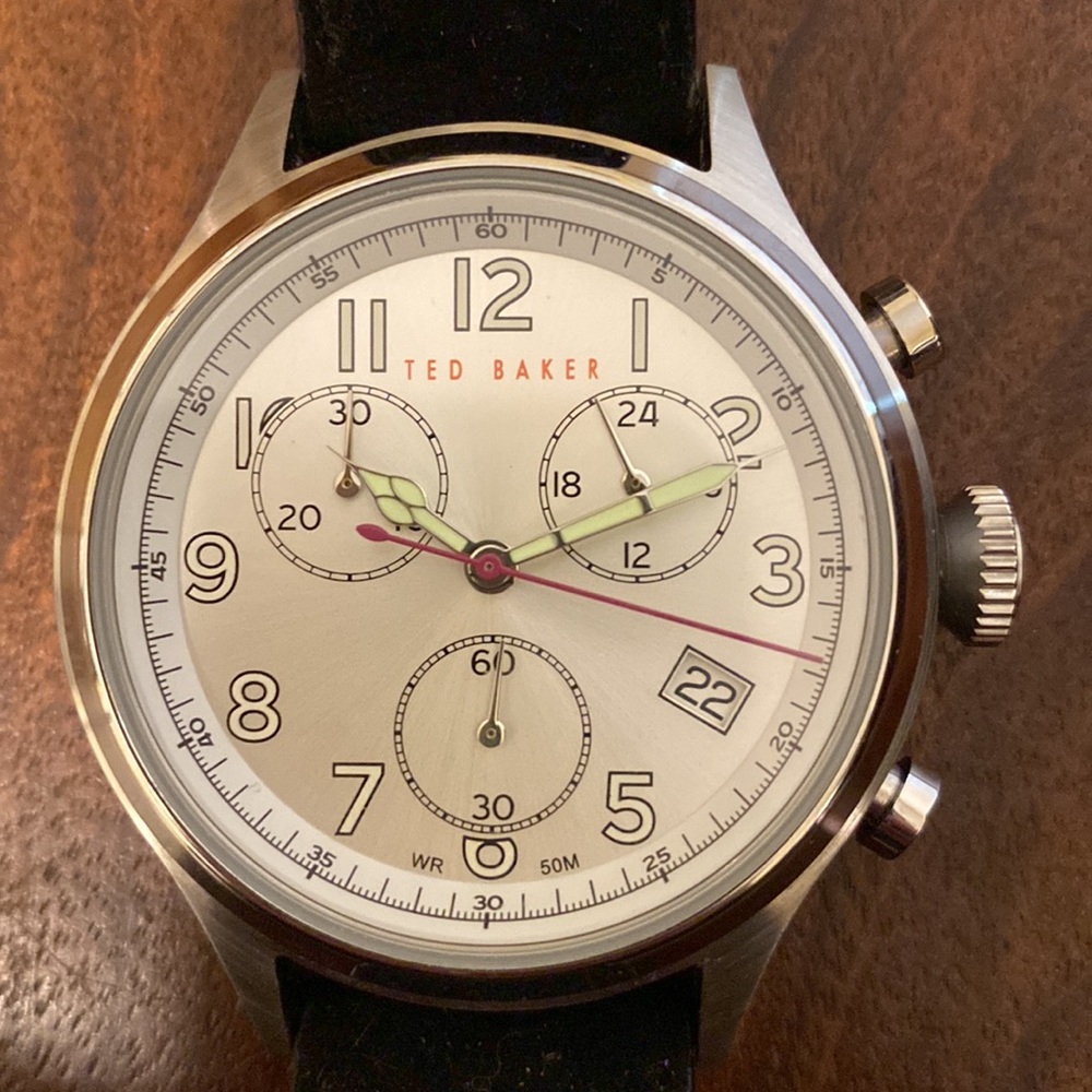 Ted Baker Chronograph Watch NWOT